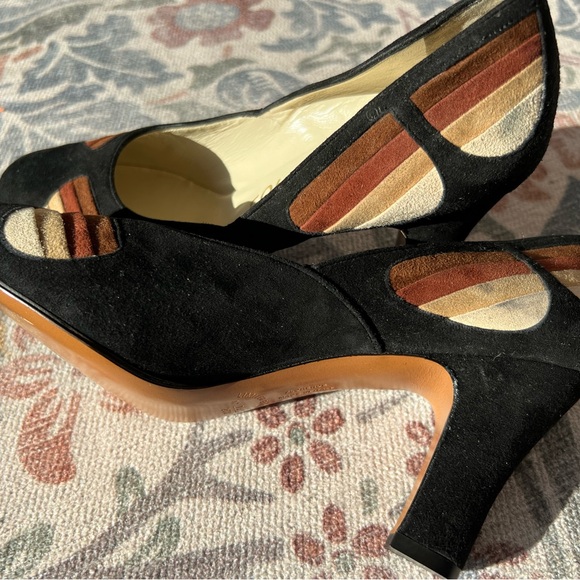 Limited Edition Salvatore Ferragamo Suede Shoes - Picture 9 of 10